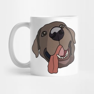 Brown Labrador Mug